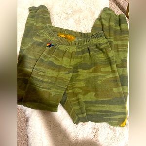 aviator nation bolt sweatpants camo